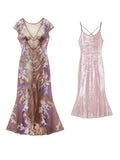 Olive Spectacular Qipao Cheongsam Two Piece