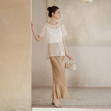 Gwendolyn Spectacular Embroidery Qipao Cheongsam Two Piece