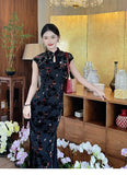 Olga Velvet Radiance Qipao Cheongsam