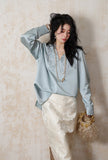 Paisleigh Delightful Embroidery Qipao Cheongsam Top