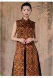 Premium Silk Armani Delicate Qipao Cheongsam