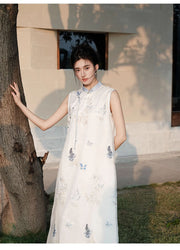 Ruth Romance Embroidery Qipao Cheongsam