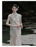 Ryan Glamorous Qipao Cheongsam Two Piece