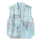 Larkspur Good-Looking Qipao Cheongsam Two Piece