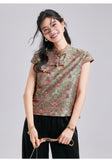 Silk Camilla Graceful Qipao Cheongsam Top