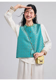 Silk Jocelyn Good-Looking Qipao Cheongsam Vest Top