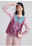 Silk Julianna Glamorous Qipao Cheongsam Vest Top