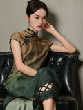 Slik London Romance Qipao Cheongsam