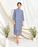 Tiles Pattern Qipao Cheongsam Dress