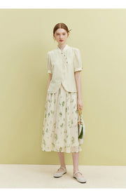 Violette Appealing Qipao Cheongsam Top