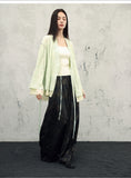 Stardust Light Green Lace Cheongsam Cardigan