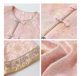 Melody 2-Piece Jacquard Embroidered Cheongsam Set