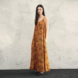 Nora Print Jacquard Cheongsam Dress