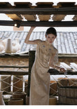 Zoe 2-Piece Embroidered Cheongsam Dress