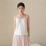 Muse 2-Piece Embroidered Mulberry Silk Cheongsam Top