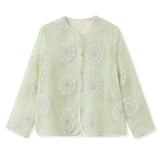 Allure 2-Piece Light Green Cheongsam Set