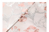 Sonnet 2-Piece Jacquard Vest Pink Skirt Cheongsam Set