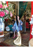 Acacia Arresting Embroidered Qipao Cheongsam Jacket