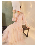 Thea Lace Embroidered Cheongsam Dress