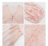 Thea Lace Embroidered Cheongsam Dress