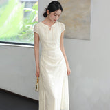 Mia Gradient Tulip Cheongsam Dress