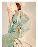 Esmeralda Floral Jacquard Loose Cheongsam Coat
