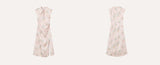 Elara Unforgettable Mandarin Collar Floral Cheongsam Qipao Dress