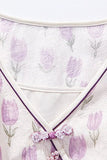 Zara Impeccable Frog Buttons Elegant Cheongsam Qipao Dress