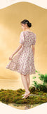 Zara Impeccable Frog Buttons Elegant Cheongsam Qipao Dress