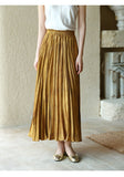 Chord Tea Brown Jacquard Cheongsam Skirt