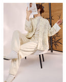 Allegro Lace Embroidered Winter Cheongsam Coat