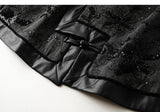 Oriana Black Beaded Cotton Vest Cheongsam