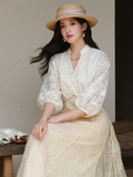 Valentina Warm Sunset Orange Lace Cheongsam Dress