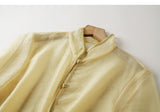 Beatrix Fairy White Semi-Transparent Cheongsam Top