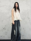 Svetlana Light Apricot Chiffon Cheongsam Top