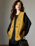 Ginevra Beaded V-Neck Modern Vest Cheongsam