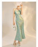 Esmeralda Floral Jacquard Loose Cheongsam Coat