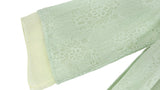 Stardust Light Green Lace Cheongsam Cardigan