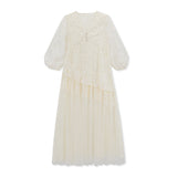 Thea Lace Embroidered Cheongsam Dress