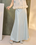 Poppy 2-Piece Embroidered Vest Cheongsam Set