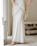 Sunrise 2-Piece Apricot Embroidered Cheongsam Top