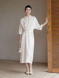 Lorelei Breathtaking Jacquard Cheongsam Dress Slim Fit Qipao