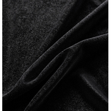 Tina Black Velvet Slim-Fit Cheongsam