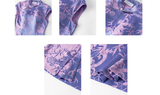 Shine Lavender Jacquard Cheongsam Dress
