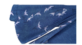 Romina Blue Loose Fit Chinese Style Shirt Cheongsam