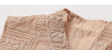 Fuchsia Milk Tea Embroidered Mandarin Collar Vest Cheongsam