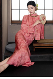 Zoe Pink Cheongsam Dress