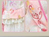 Octavia Mist Pink Peach Chiffon Cheongsam Coat