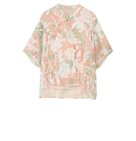 Regulus Lotus Pink Jacquard Cheongsam Top