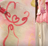 Marcelline Mist Pink Chiffon Cheongsam Vest